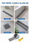 Gray Bathroom Drain Strainer Screen Repair Kit Bathtub Sink Protector Net Collector - 4