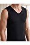 Men's Bamboo V-Neck Undershirt Black - 3