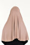 Veiled Ready Turban Practical Shawl Hijab Prayer Cover - 3