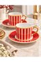 2 Person Red Double Coffee Cup