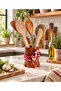 Decorative Cork Figured Spoon Holder – Countertop Spoon and Ladle Holder