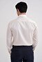 Men's Slim Fit 100% Cotton Non Iron Iron-Free Fabric Cream Shirt Gk 741 - 6