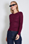 Half Snap Slim Fit Blouse - 5