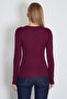 Half Snap Slim Fit Blouse - 7