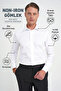 Slim Fit 100% Cotton Non Iron Fabric White Shirt Gk 734