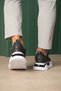 Zrc2617 - Premium High Quality 5.5 cm Thick Sole Men's Sneaker Gray - 6