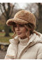 Women's Plush Fuzzy Furry Cap Hat
