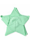 Elaraknits Hand Knitted Star Baby Blanket with Pompom Detail - 2