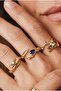 Steel Ring 3 Pieces Lot High Quality Stylish Design Adjustable