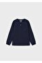 Winter Boys' Hakim Collar T-Shirt - Navy Blue