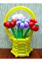 20pcs Mixed Color Sausage Balloon + 1Pc Sausage Balloon Pump - 5