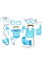 30 Pieces Boy or Girl Baby Photo Booth Props Gender Reveal Baby Shower Birthday Party Supplies - 2
