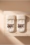 Pack of 3 Animal Patterned Towel Baby Socks - 3