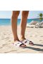 3400 Nw 2 Anatomical Sole Women's Beach Slippers Suitable for Wet Ground Pink - 3