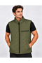 Winter Quilted I Fleece Inflatable Regular Oversize Plus Size Vest - 2