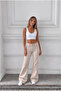 Distressed Washed High Waist Flare/Spanish Jeans - 7