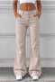 Distressed Washed High Waist Flare/Spanish Jeans