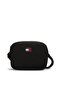 Women's Logo Printed Black Bag with Adjustable Shoulder Strap and Logo Label - 6