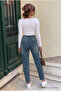 Ankle Length Straight Fit Jeans - 6