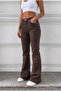 Distressed Washed High Waist Flare/Spanish Jeans - 4