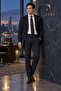 Men's Flexon Ultra Flexible Relaxed Elastic Waist Jogger Pants Navy Blue M702-R0433-05 - 8
