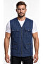 Battal, large, multi-Pocket Cotton, linen, Hunter, Vest, 5 Colors Secenekli - 2