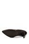 Women's Brown Antique Pointed Toe Thin Heels Genuine Leather Stiletto - 6