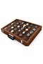 Watch Bag 30 Pieces Glass Brown Alcantara - 2