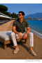 Men's Trend Casual Short Sleeve Premium Khaki Shirt - 3