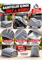 Motorcycle Cover Waterproof 4 Seasons Gray - 2