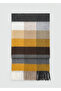 Women's Yellow Shoulder Shawl Scarf 45x200 Cm Sal1270 - 4