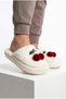 Women's House Slippers Cherry House Slippers Winter Slippers Guest Slippers Furry Slippers - 3