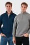 Cotton Regular Fit Stand Collar 2-Pack Sweat Men's Sweatshirt 59052592S2