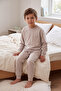 Girls' and Boys' Pajama Set Embroidered Two-Piece Pajama Set