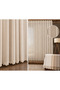 Herringbone Knitted Tulle, Tight Pleated Wrinkle-Free Tulle, New Season-Beige