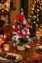 New Year's Table Pine Decorated Luxury Special Series Imported - 3