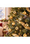 Christmas Pine Tree Ornament Cici Top 4 cm 12Pcs Gold - 5
