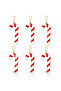 Christmas Pine Tree Ornament Candy Bar Set of 6, 9 cm - 2