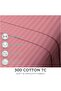 3 Piece Microfiber Bed Sheet Set Fits 180 x 200 cm Soft Breathable 1 Fitted Sheet 2 Pillowcases, Burgendy - 6