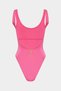 ملابس سباحة بتصميم Push Up مع شعار SNAP QUEEN - 2