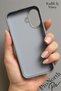 iPhone 16 Compatible Case with Logo Launch Soft Velvet Inside Silicone Cover - 2