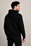 Men's Comfortable Fit Hooded Thick Three Thread Zipper Jacket Sweatshirt Cty-Brd-101 - 5