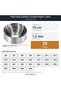 Cake Circle Round Argon 1.2mm Height 15 cm Stainless Steel Set of 25 - 2