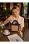 Women's Cross Straw Bag with Handle Cty-Lbn-1158 - 3