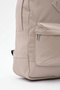 Unisex Label Detailed Plain Zipper Backpack Cty-Lbn-3442 - 4