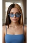 Sweet Blue Women's Sunglasses