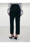 Women's Belted Fabric Trousers Cty-Stn-5066 - 5