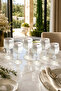 Handmade Bohemia Crystal Footed Decorative Presentation Bowl Coffee Side Liquor Water Glass Set of 6 150Cc