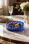 25cm Crystal Cut Decor Fruit Bowl Tableware Bowl