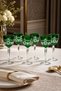 Moon Star Patterned Cut Crystal Glass 165Cc - 6